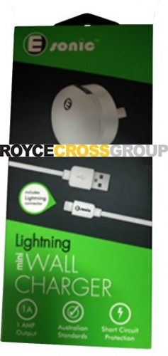 Mini lightning USB wall charger