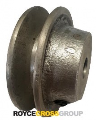 2.5" PCD 1A Section Alloy Pulley 1/2" Bore