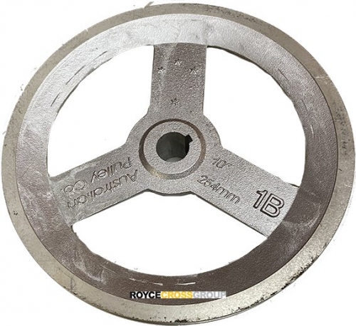 10" PCD 1B Section Alloy Pulley 1" Bore