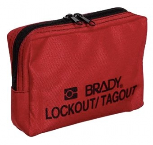 Personal belt padlock pouch