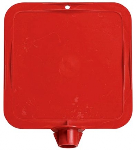 Red safety traffic cone frame H206mm x W 206mm
