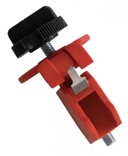 IEC miniature circuit breaker tie bar lockout