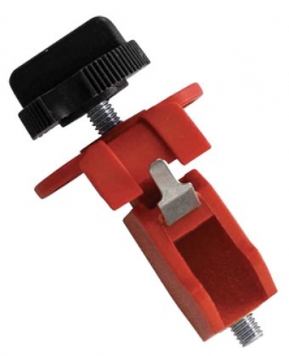 IEC miniature circuit breaker tie bar lockout - six pack