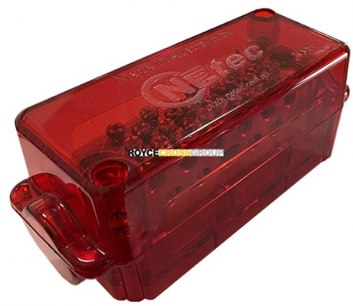 ACTIVE LINK - 350A, 2 x 150mm² / 1 x 35mm² / 10 x 16mm², Red Cover