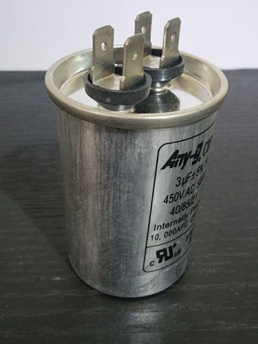 Metal Capacitor 3uf 450V AC P2
