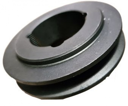 125mm PCD x 1 SPA cast iron pulley - suits 1610 bush