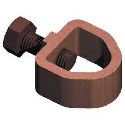 Clamp t/s 14-17mm road - 25x3mm copper tape