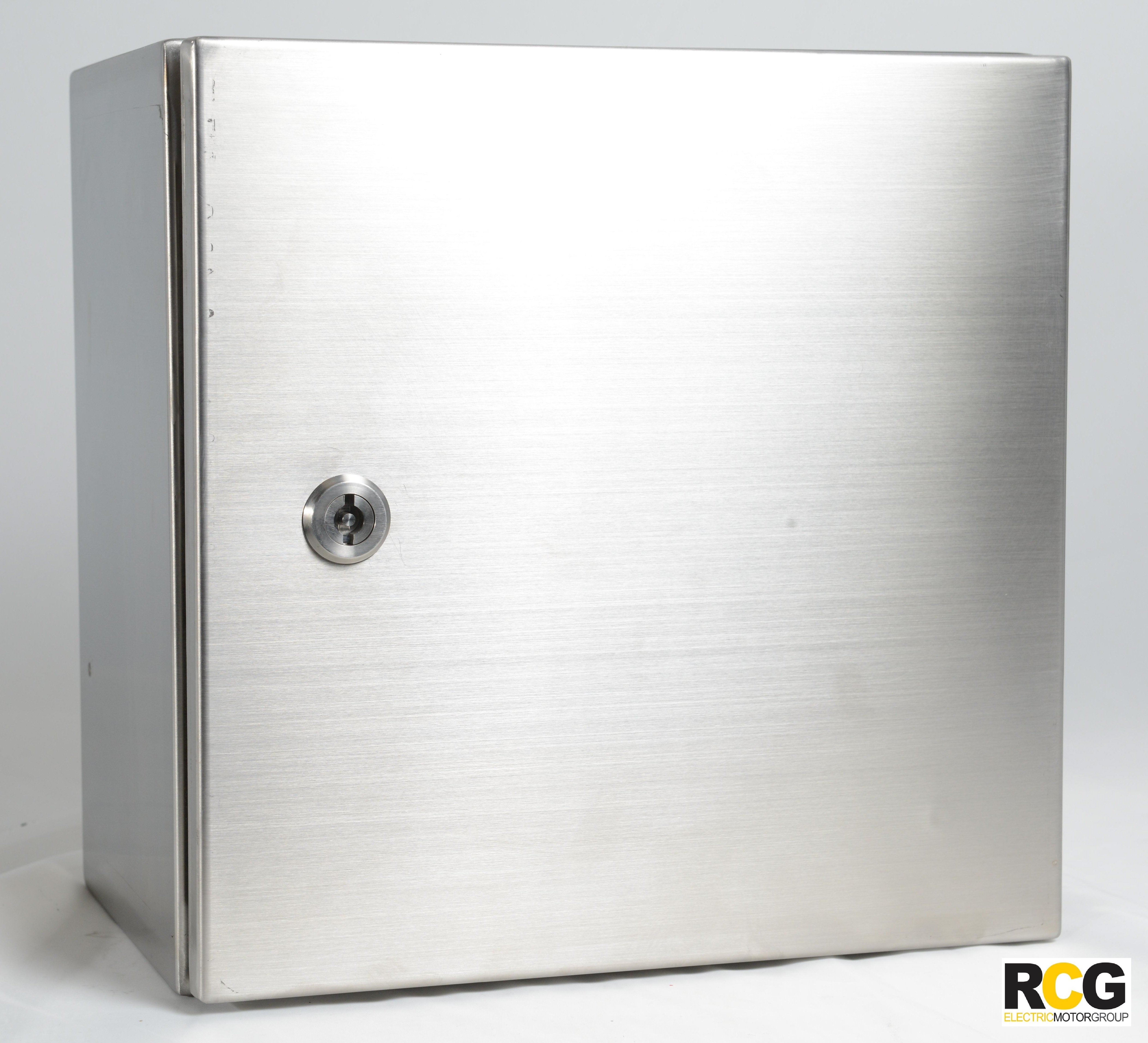 RCG stainless steel enclosure 316 grade 200x200x150mm - wall mounting