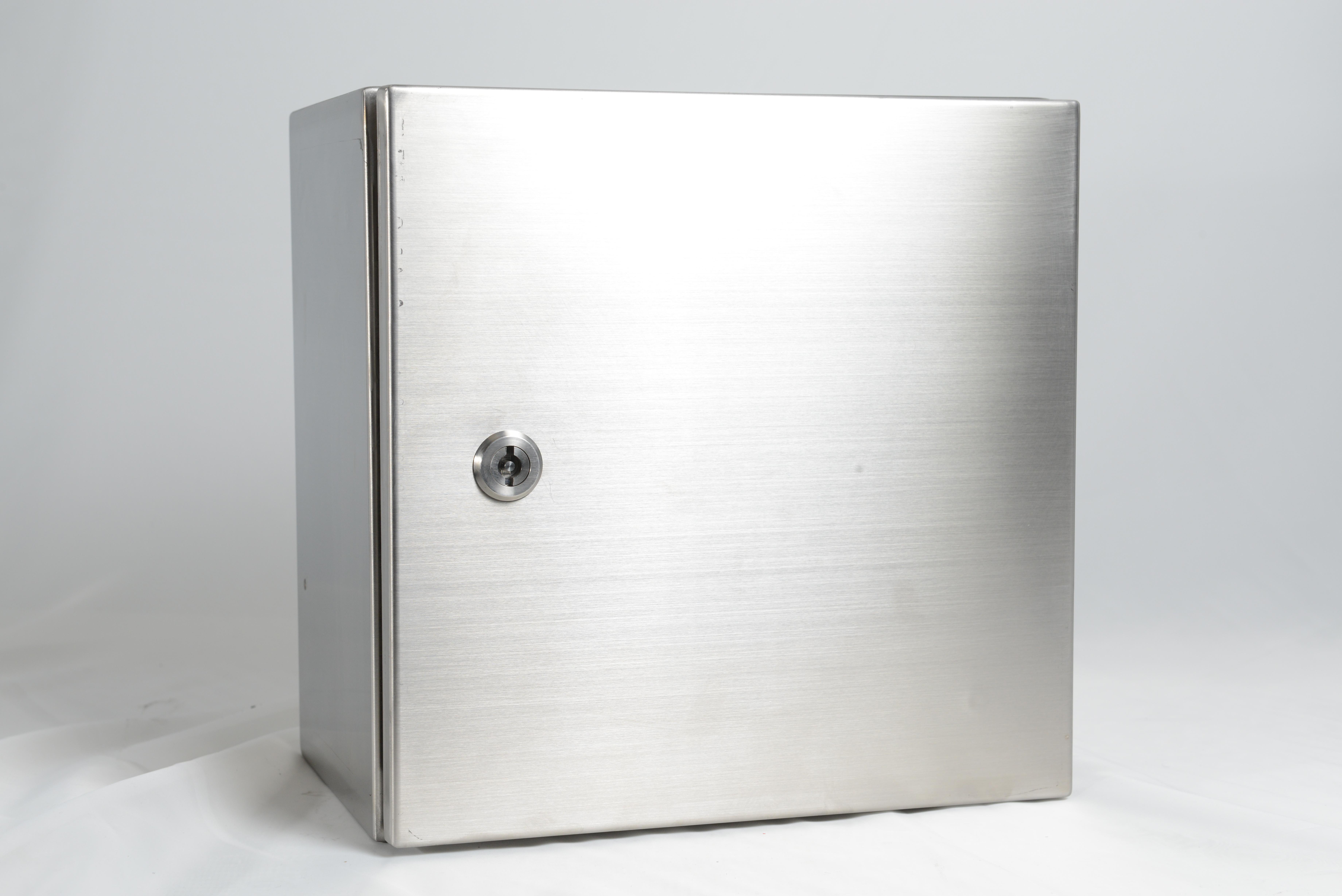 RCG stainless steel enclosure 316 grade 300x200x200mm - wall mounting