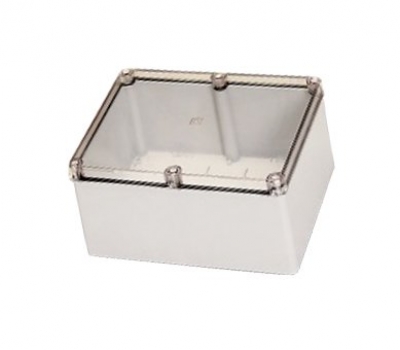 ABB thermoplastic enclosure H310xW240xD110mm - clear cover