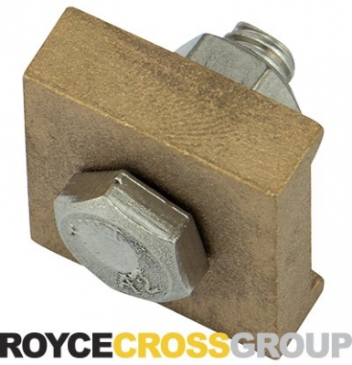 B-bond clamp for bonding to structures M10 stud, up to 26mm tape