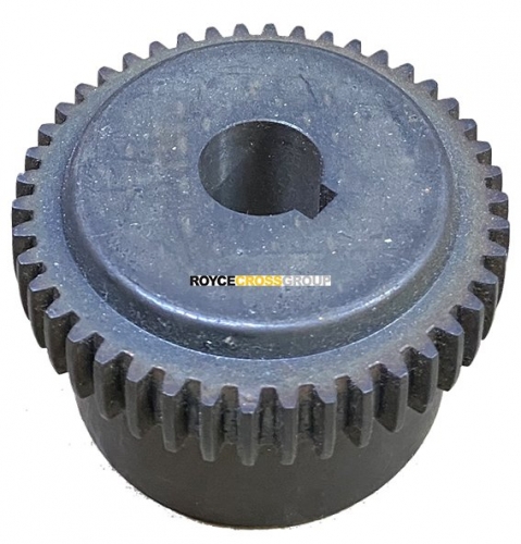 DC41 drive coupling hub with 18mm bore & key - max 42mm bore (44-tooth gear)